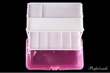 Dėžė manikiūro įrankiams "Pink" 2
