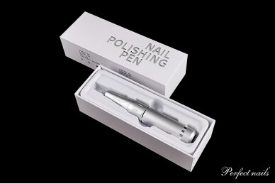 Elektrinė dildė "Nail Polishing Pen Silver" | 20W
