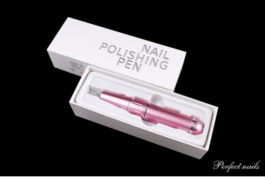 Elektrinė dildė "Nail Polishing Pen Pink" | 20W 1