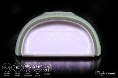 UV/LED hibridinė lempa "A5" | 48W 3