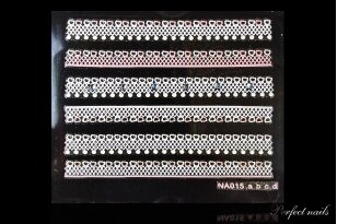 Klijuojami lipdukai nagų dizainui "Nail Sticker 02"