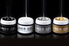 UV/LED geliai nagų dizainui "Liner-Spider Gel" | 4vnt.x5g