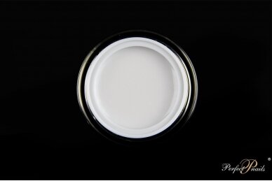 UV/LED gelio pagrindas su vitaminais "Fiber Cover Base Milky White with Vitamins" | 15ml