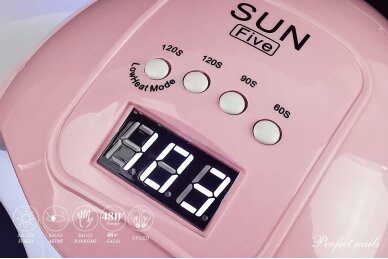 LED lempa "SUN Five Pink" | 48W 1